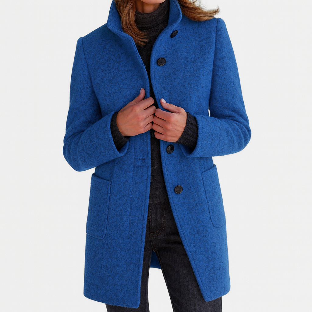 ZUZANA | Cappotto da donna con collo alto