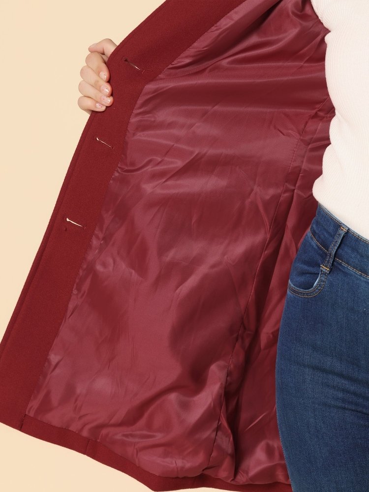 Helena | Cappotto invernale da donna con un bottone